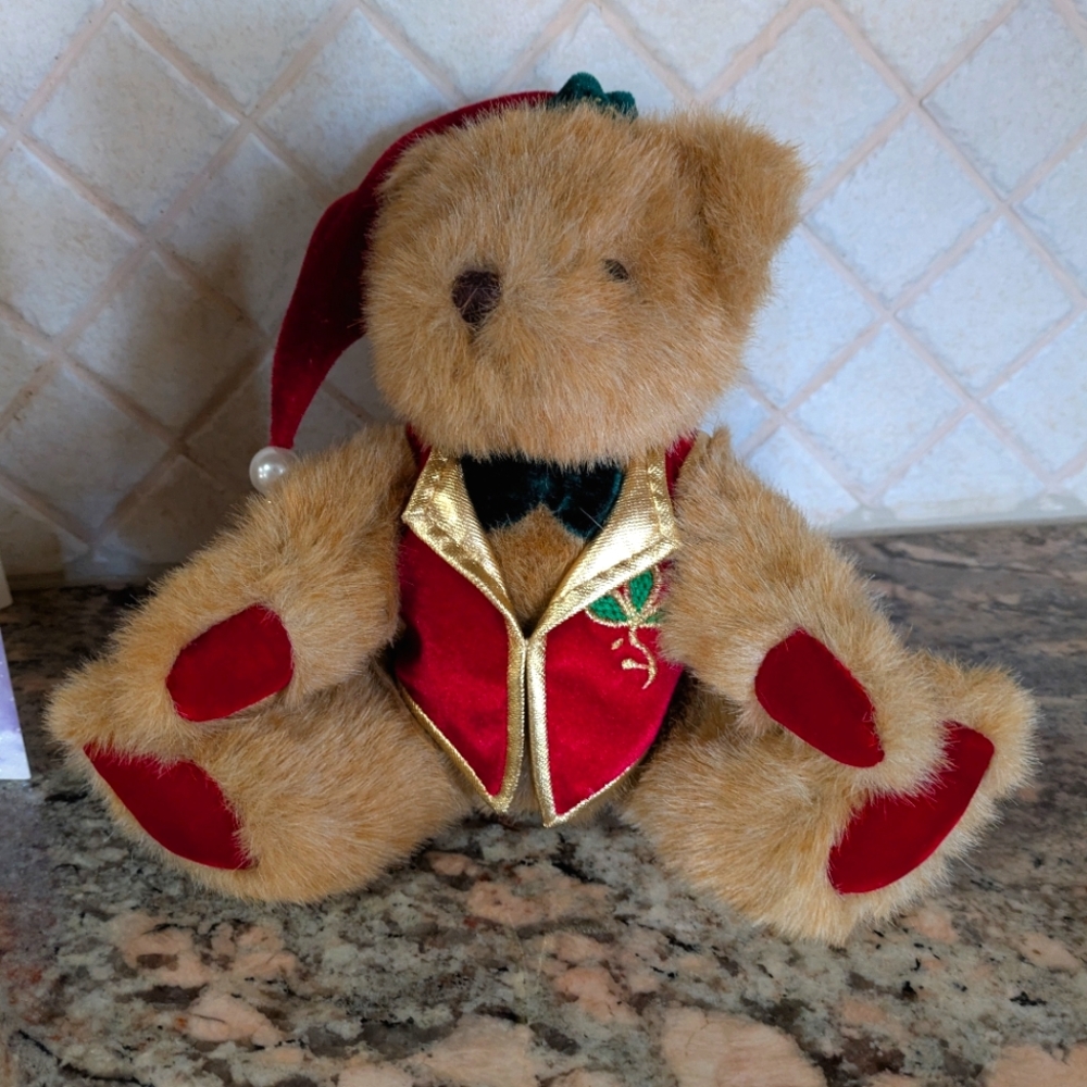 2006 Godiva Chocolates Plush Christmas Bear